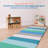 ECR4Kids SoftZone 6-Section Rainbow Runway Activity Mat, Folding Playmat-88297183