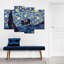 «Lover's Rendezvous Starry Night», reproduction sur toile-417551974