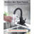 Single Handle Stainless Steel Bar Kitchen Faucet With Swivel Spout And Deckplate-105268412