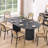 Expandable Dining Table, Extending Table, Modern Kitchen Table, Dining Room Table