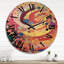 Horloge murale en bois d'Amman-374063752