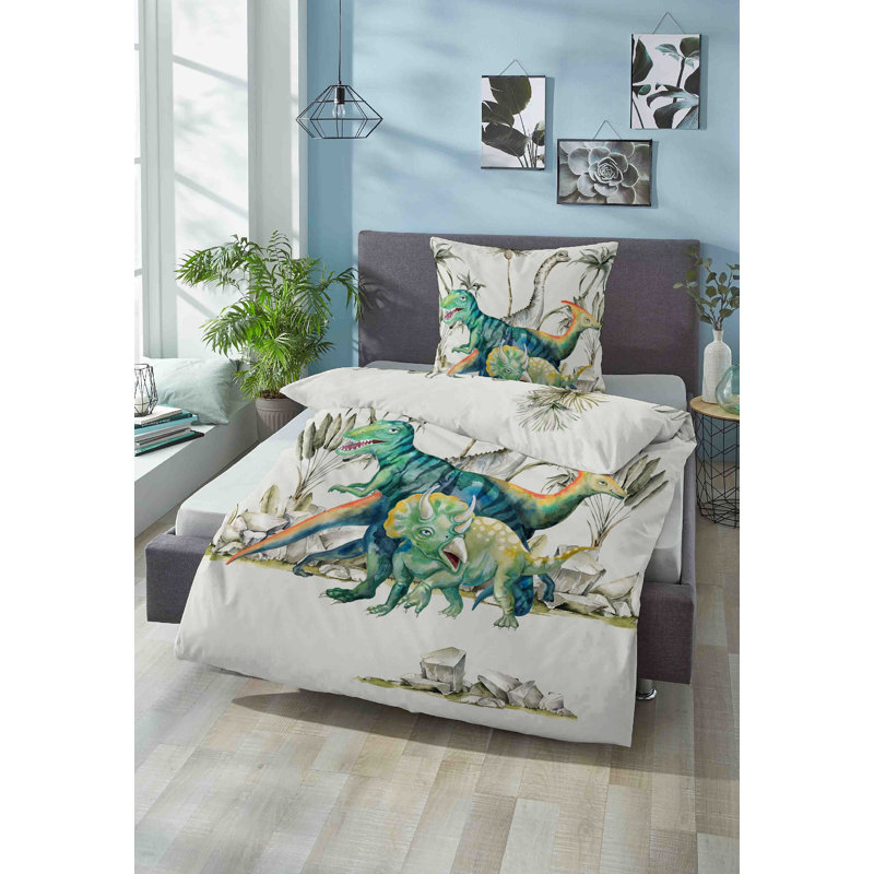 No Pattern Duvet Cover Set with Pillowcases