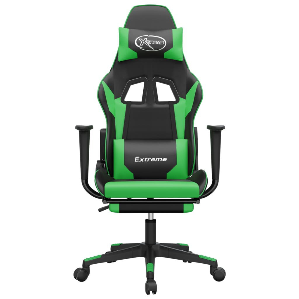 Inbox Zero Gaming Chair with Footrest Faux Leather Wayfair