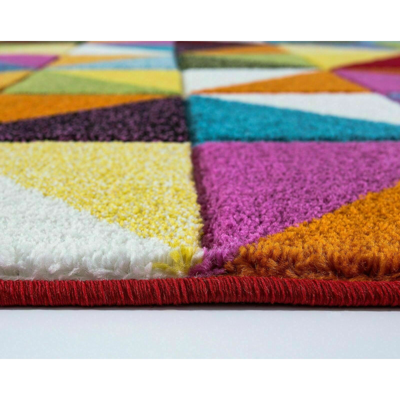 Hanzila Geometric Area Rug, Rectangle 200 x 290cm
