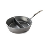 Nordic Ware 2 in 1 Divided 2.5 qt. Cast Aluminum Saucepan