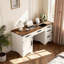 Bureau de direction 55 po avec tiroirs, classeur et prises de courant 55 po-1776674690