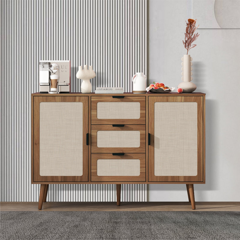 Buffet de 47,25 po Anslei, Noyer