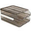 Support à œufs pour réfrigérateur Boîte de rangement pour œufs à double couche avec couvercle