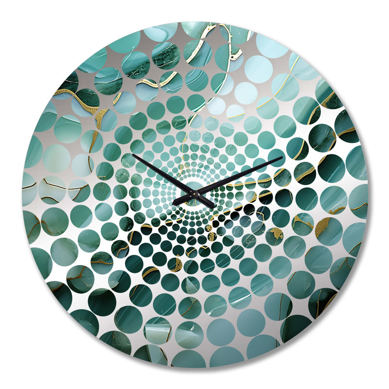 Horloge murale abstraite, Grand