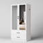 Armoire 2 portes avec 2 tiroirs et module sensoriel humain-859460044