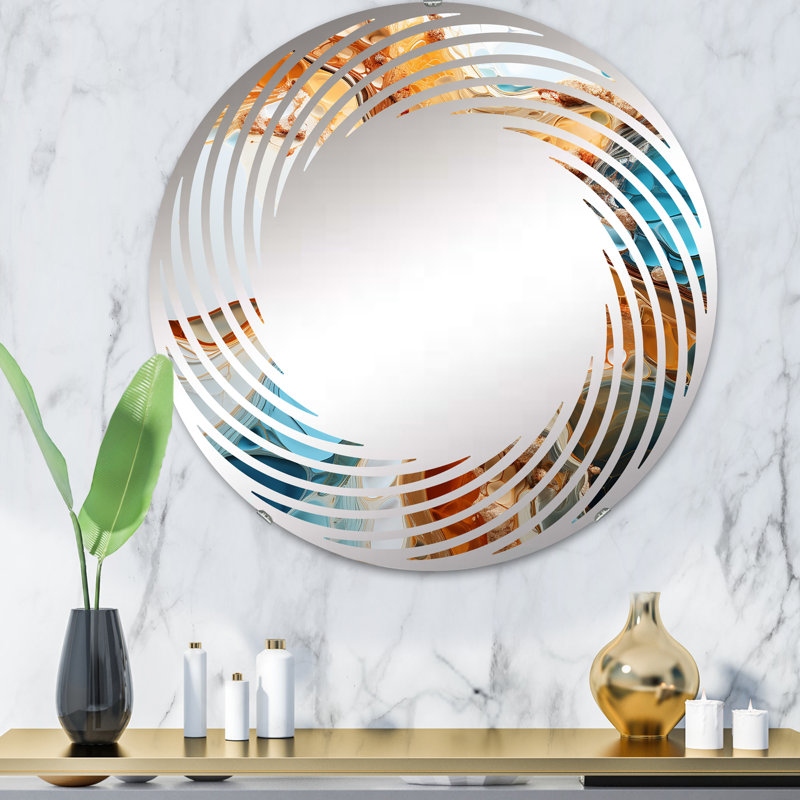 Genni Circle Mirror, 31.4" x 31.4"