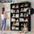 70.8" H Bookcase with 12 Open Storage Shelves, Black Bookcase for Living Room Bedroom Office Study, Set of 2-875908822-874493541