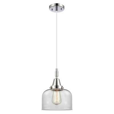 Downtown Urban - Caden Almitra - 1 Light Cord Hung Mini Pendant - Shade