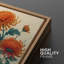 Ensemble de 2 reproductions d'art sur toile encadrée de jardin-131653949-131653950