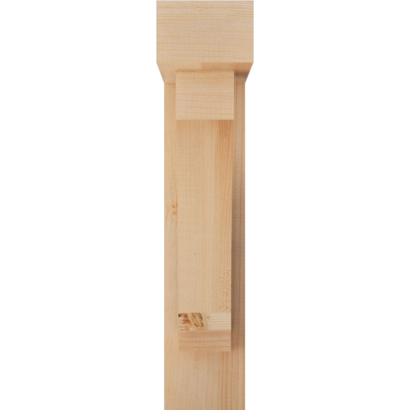 Support de bloc impérial avec entretoise décalée, 26 x 18, Sapin Douglas de l 5 1/2 po (lisse)
