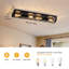 4-Light 80cm Metal Farmhouse Dimmable Flush Mount