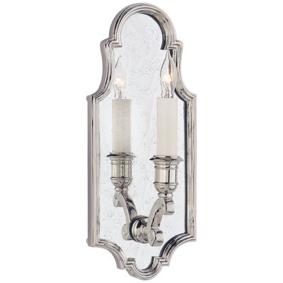Chapman & Myers Sussex Small Framed Sconce