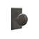 Emtek Key-in Single Cylinder Knobset w/ Rectangular Rosette and Providence Knob