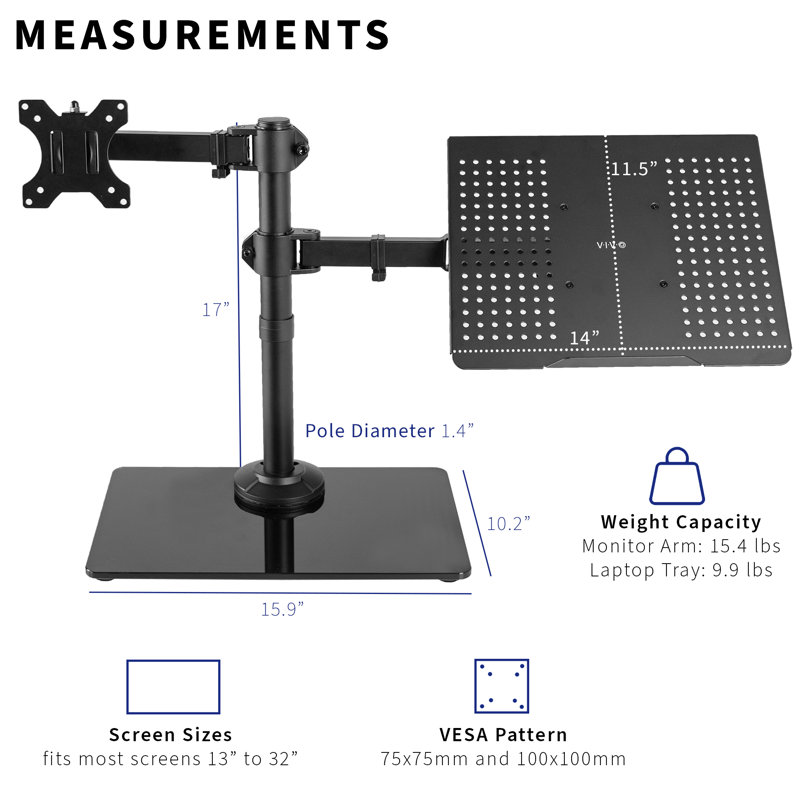 Vivo Multi-Screen Desktop Stand