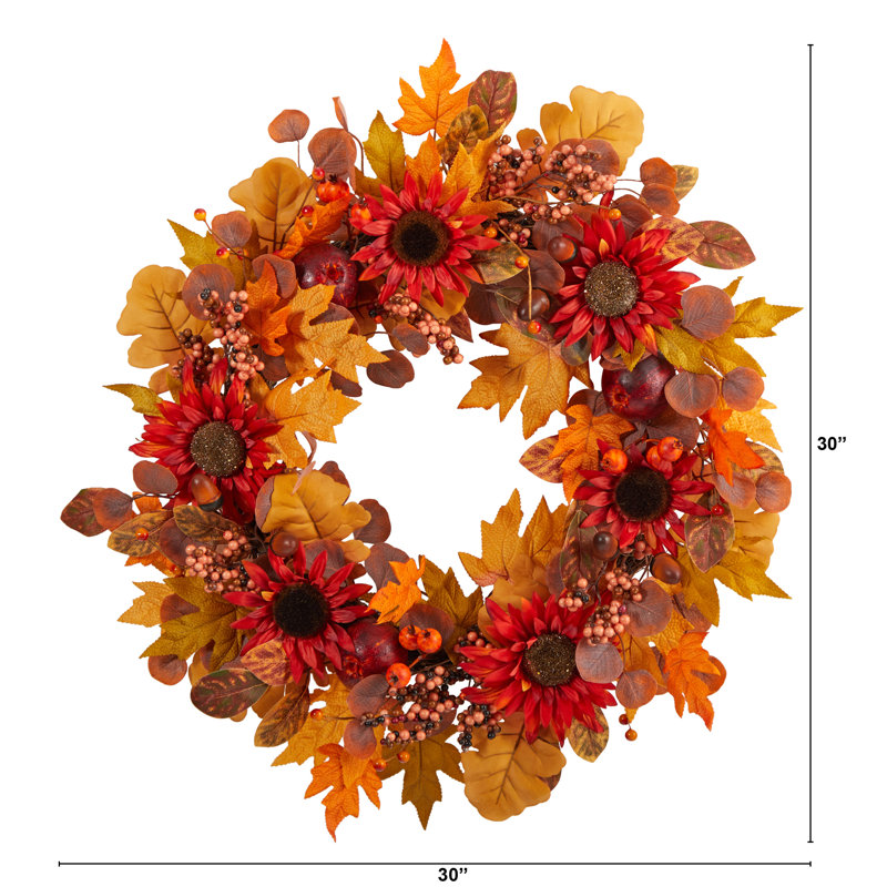 Faux 30'' Wreath
