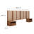 Render Wall Mount King Headboard and Modern Nightstands by Modway-88459748