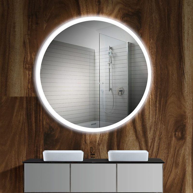 Allyne Frameless LED Lighted Bathroom Mirror / Vanity Mirror