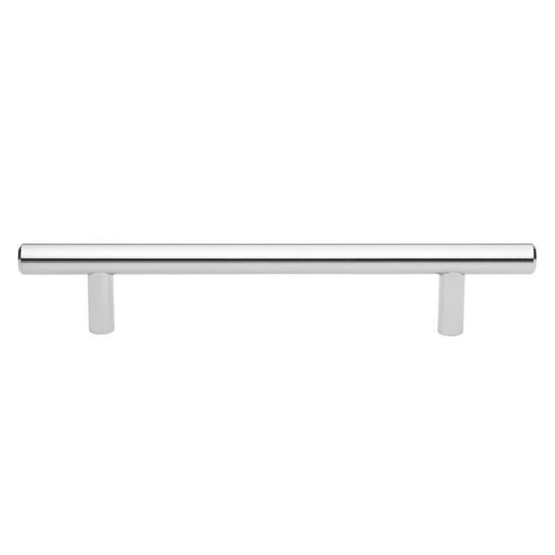 Roman Modern Bar Pull, 5 1/16", Polished Chrome