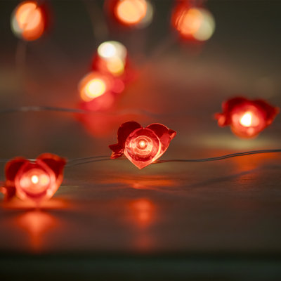 20-Count Valentine's Day Heart and Arrow LED Fairy Lights