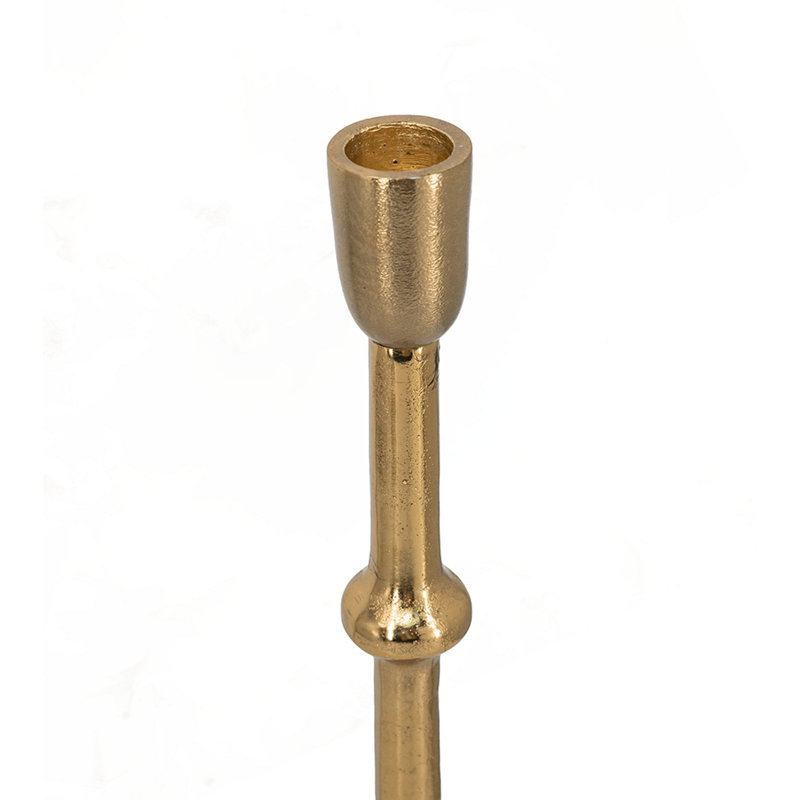 Porte-bougie effilé D5x19, H 19 po x l 5 po x P 5 po