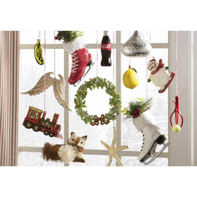 Kurt Adler Ornament Shop 2.75'' Handmade Holiday Shaped Ornament