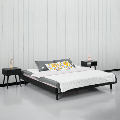 Makoa Low Platform Bed Set, Queen