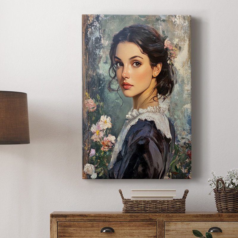 WOMEN Series CL XXVII - Gallery Cavas, H 12 po x l 8 po