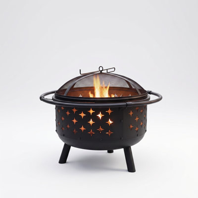 Round Charcoal Fire Pit