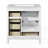 30'' Bathroom Vanity with Ceramic Sink Combo