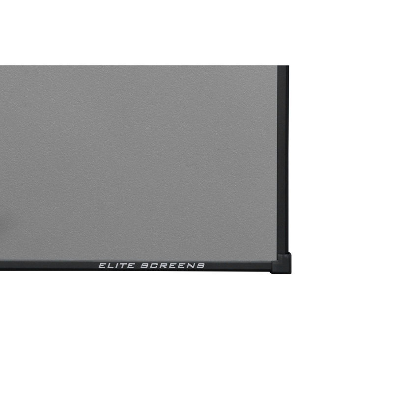 Écran de projection mural à cadre fixe Aeon CineGrey 3D Series, cadre en aluminium noir, H 45,1 po x l 80,2 po