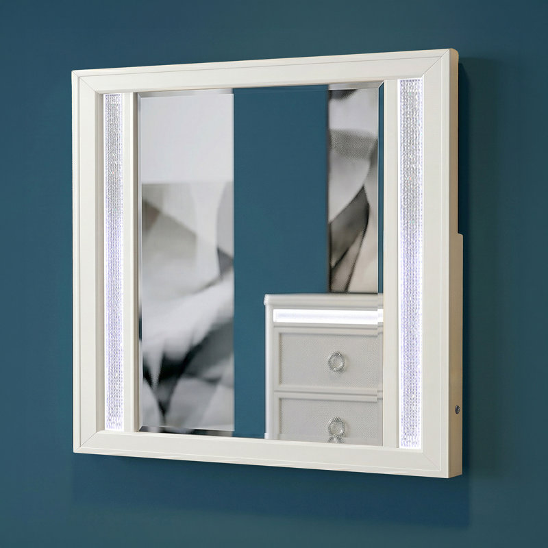 Miroir de chevet rectangulaire Ankara