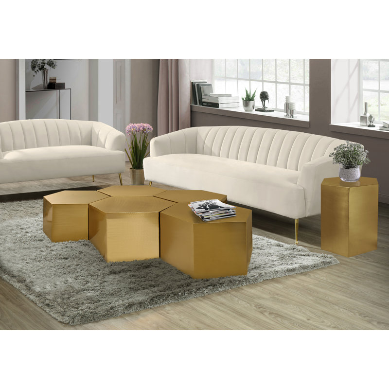 Coffee Table, Gold