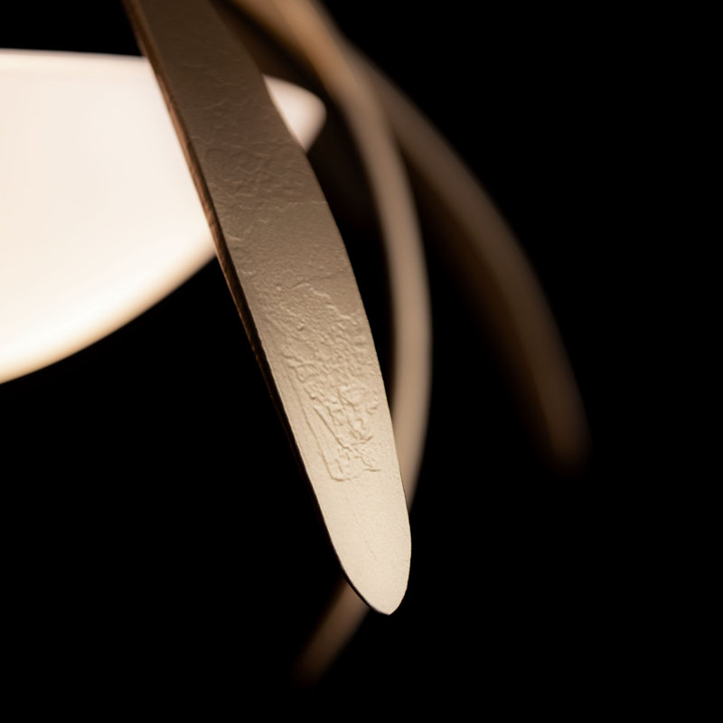Dahlia 2 - Light Semi Flush Mount, Soft Gold