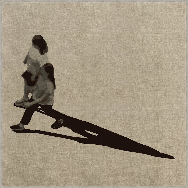 «Silhouette Shadow 3» par Thom Filicia - peinture à cadre flottant