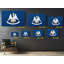 «Louisiana State Flag», impression sur toile tendue-1610508405