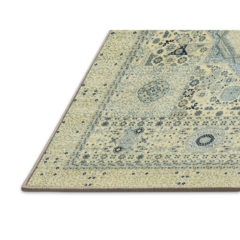 Abstract Indoor Rug, Rectangle 5' x 7'