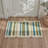 Zenith Modern Machine Washable Beige / Green / Blue Indoor Area Rug with Non-Slip Backing-264077321