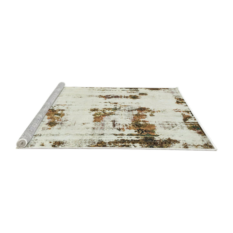 Abstract Indoor Rug, Square 5'