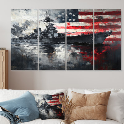 Ambresha - États-Unis, art mural - art mural traditionnel, toile 4 pièces