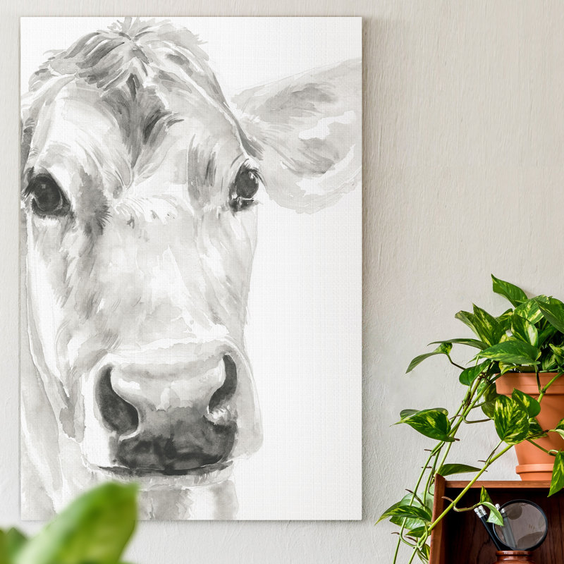 " Farm Faces I " Painting Print, 27" H x 18" W x 1.5" D