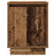 Bedside Cabinet 39 X 34.5 X 50 Cm Engineered Wood-740092965