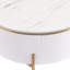 Table basse moderne avec 2 grands tiroirs de rangement Modern (31,5 po)