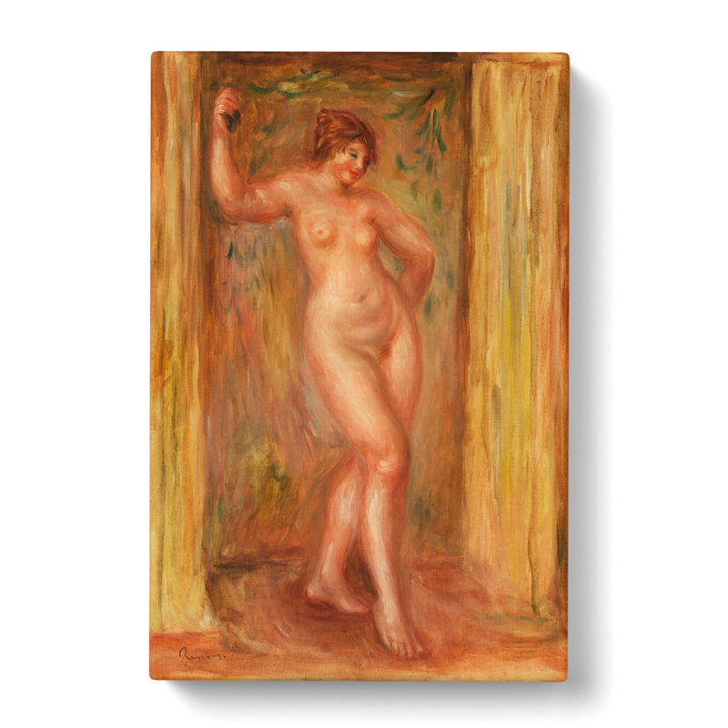 Nude With Castanets by Pierre-Auguste Renoir - Wrapped Canvas, 76cm H x 50cm W x 3cm D
