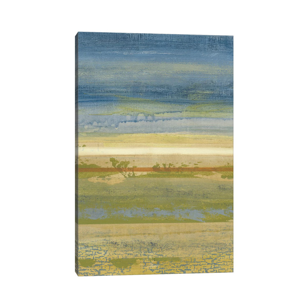 Sky And Earth II by Megan Meagher - Wrapped Canvas Painting