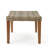 HAMPTON WOOD + WICKER OTTOMAN